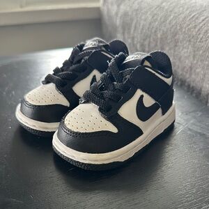 Nike Kids Black and White Sneakers